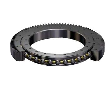 Single-row Four Point Contact Ball Slewing Bearing (Internal gear type)
